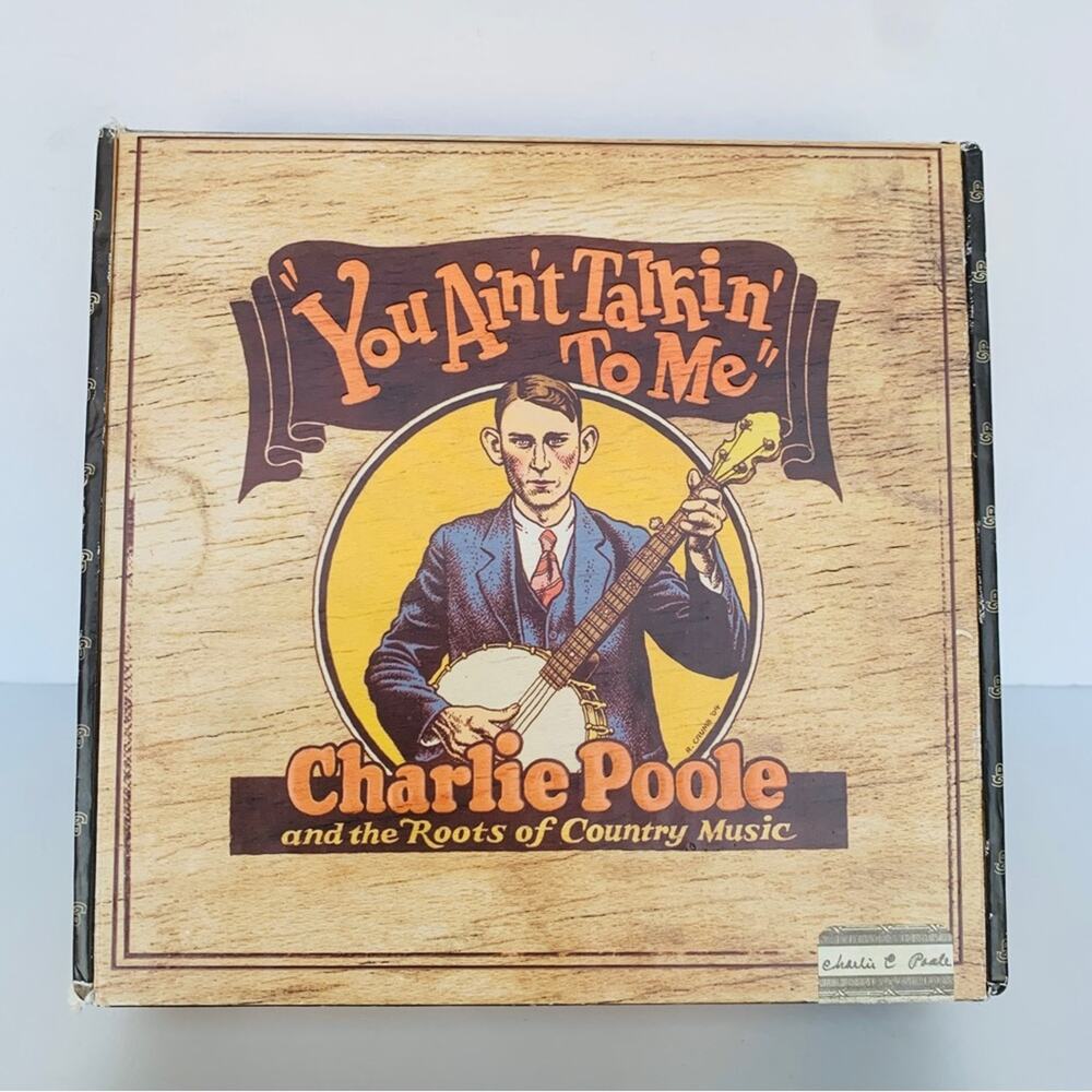 Vintage Charlie Poole Country Music Set